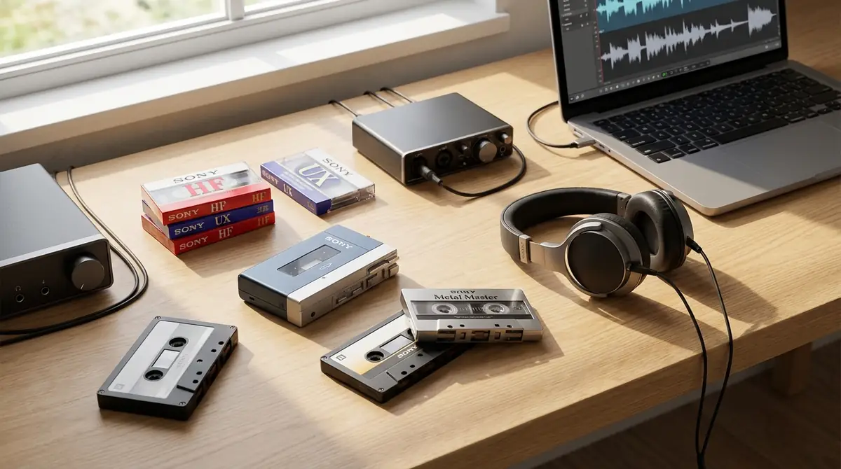 手元にあるSONYカセットテープの活用法