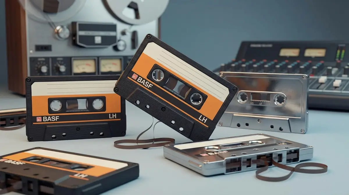 BASFカセットテープとは?世界初の磁気テープを生んだブランド