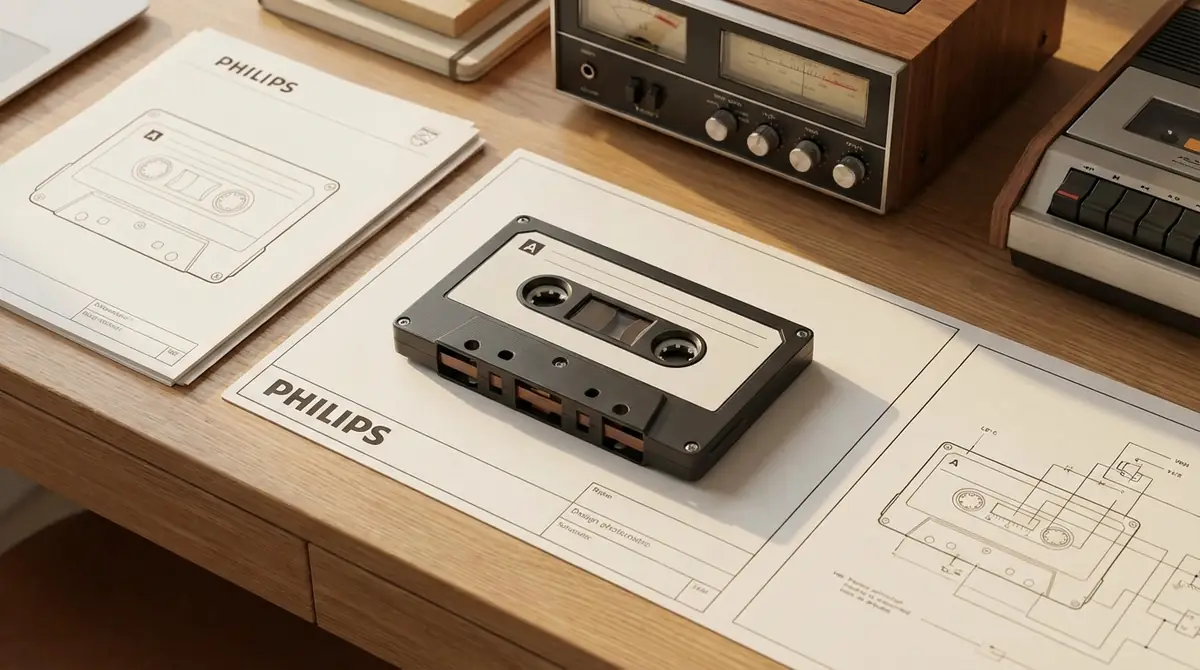 カセットテープは1962年にフィリップスが開発|発明の経緯を解説