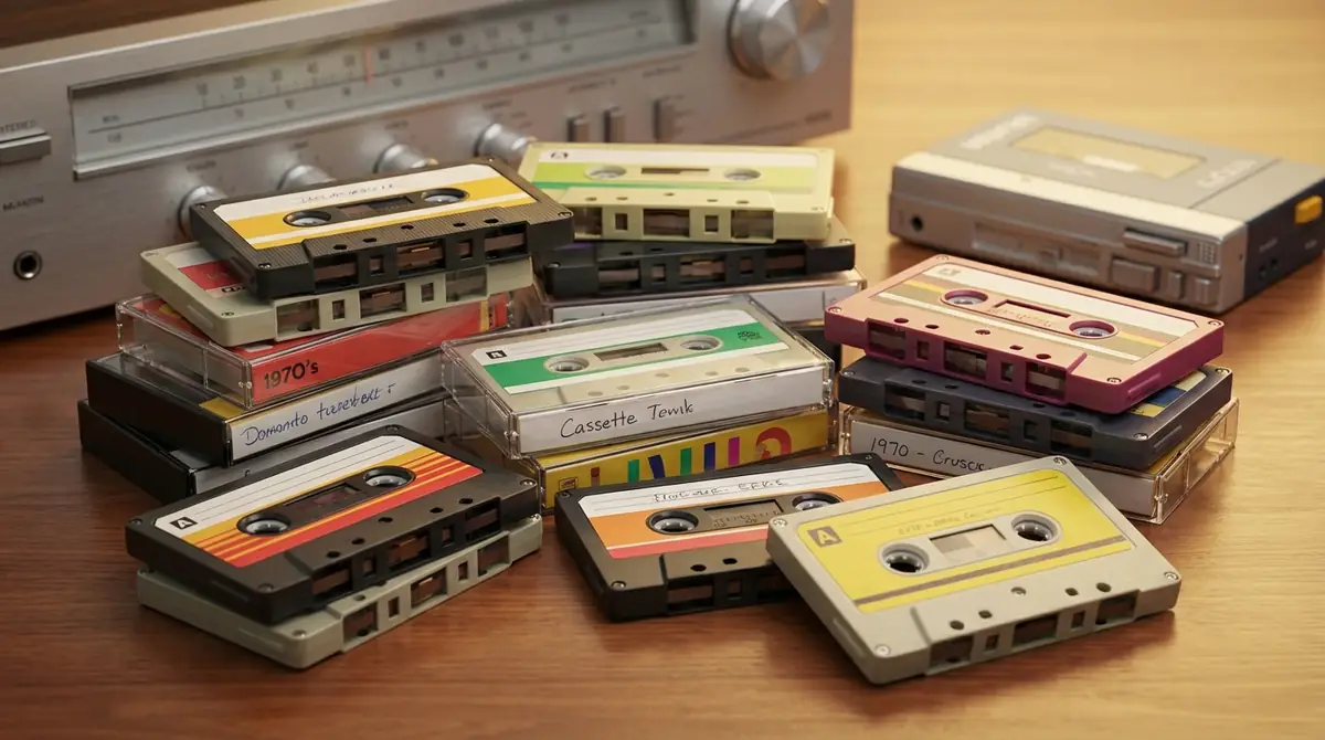 カセットテープの黄金時代|1970〜1980年代の歴史