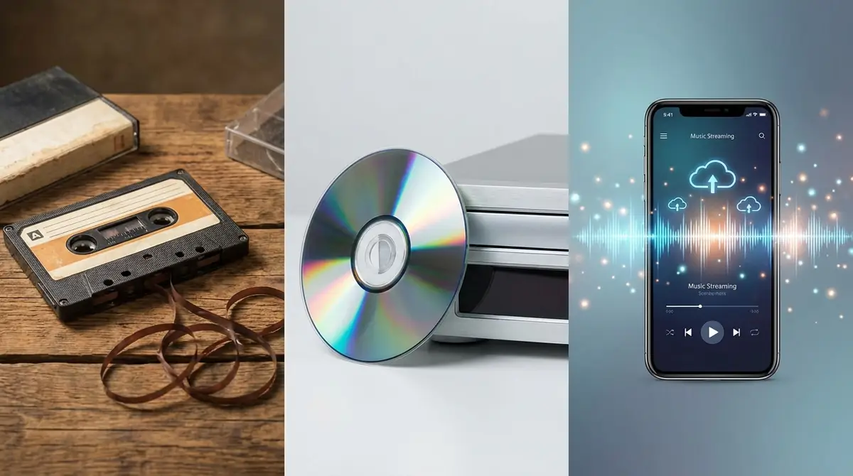 カセットテープの衰退|CDの登場からデジタル時代へ