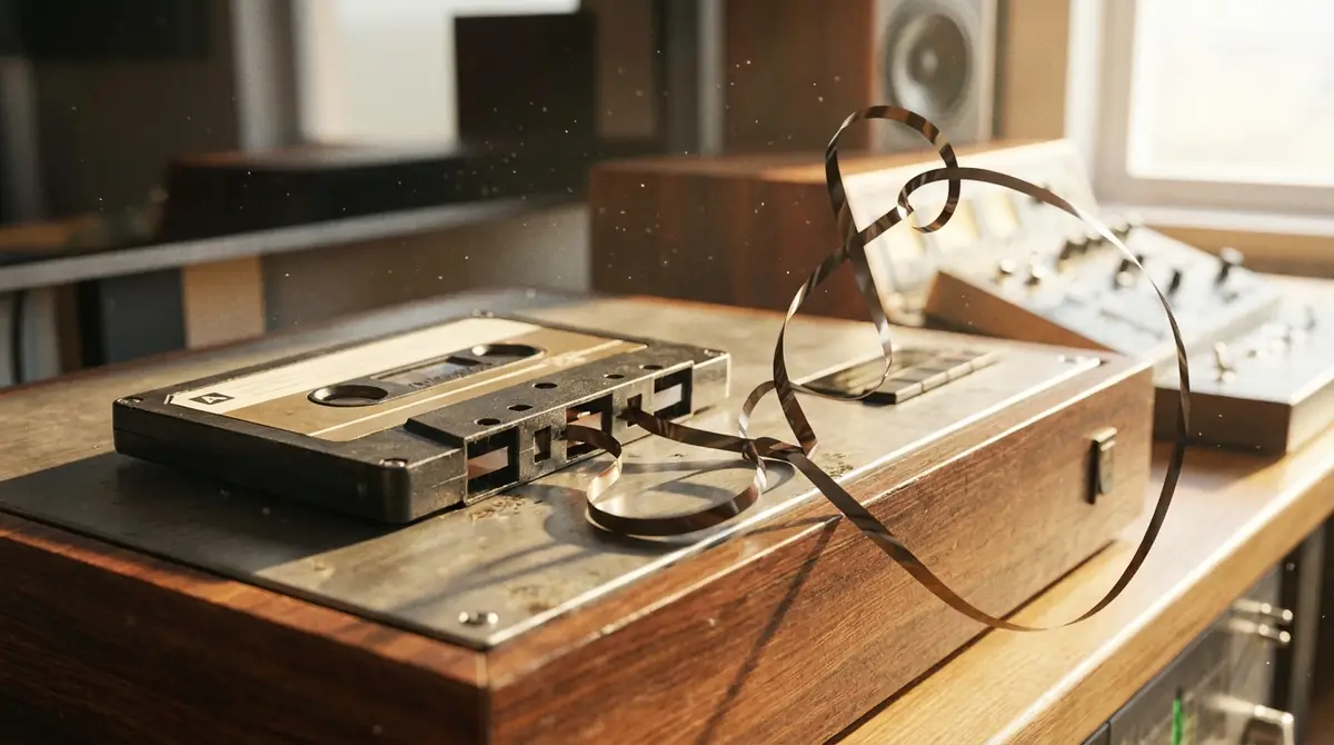 カセットテープの再生速度がずれる3つの原因