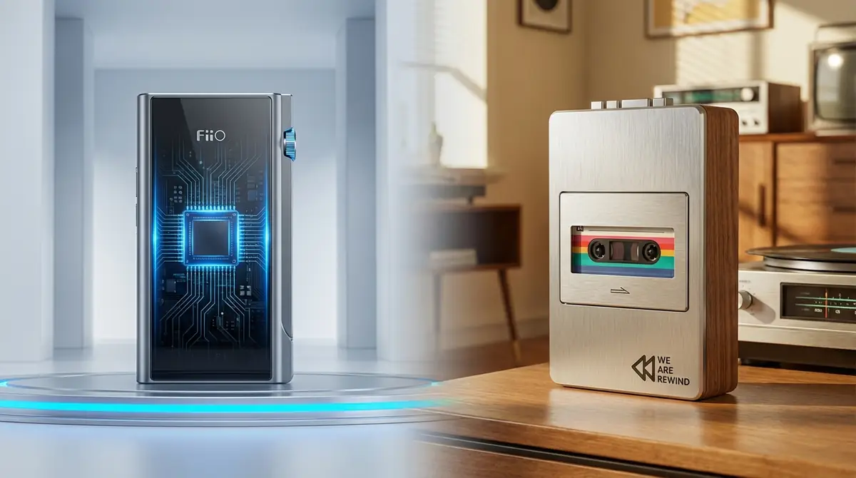 FiiOとWe Are Rewindのブランド背景と設計思想の違い