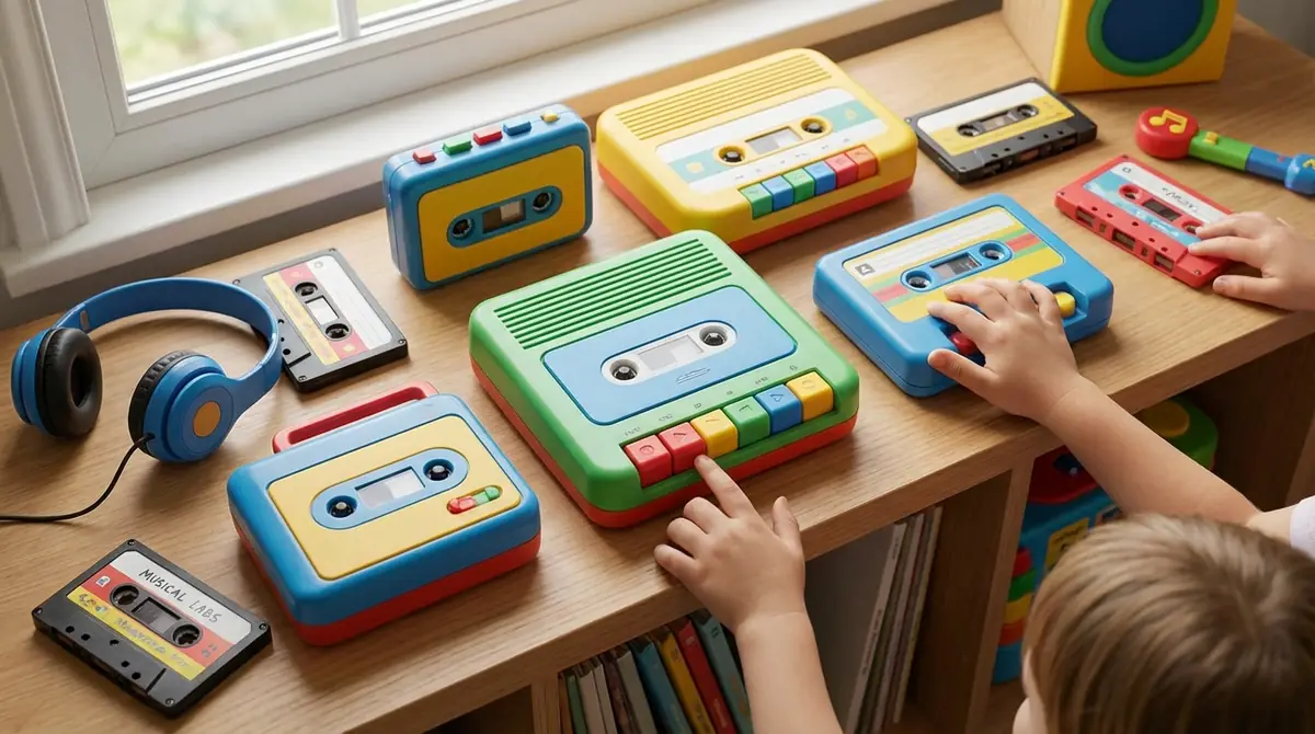 子供向けカセットプレーヤーの選び方5つのポイント