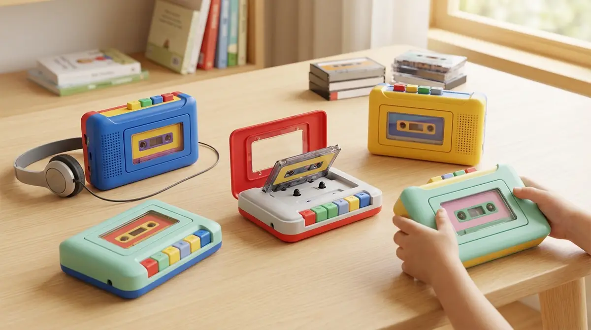 【年齢・用途別】子供向けカセットプレーヤーおすすめ5選