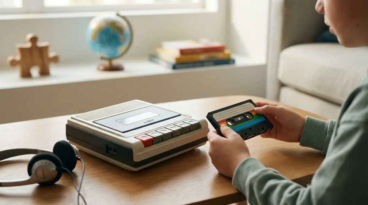 なぜ今カセットプレーヤー?子供に与える3つのメリット