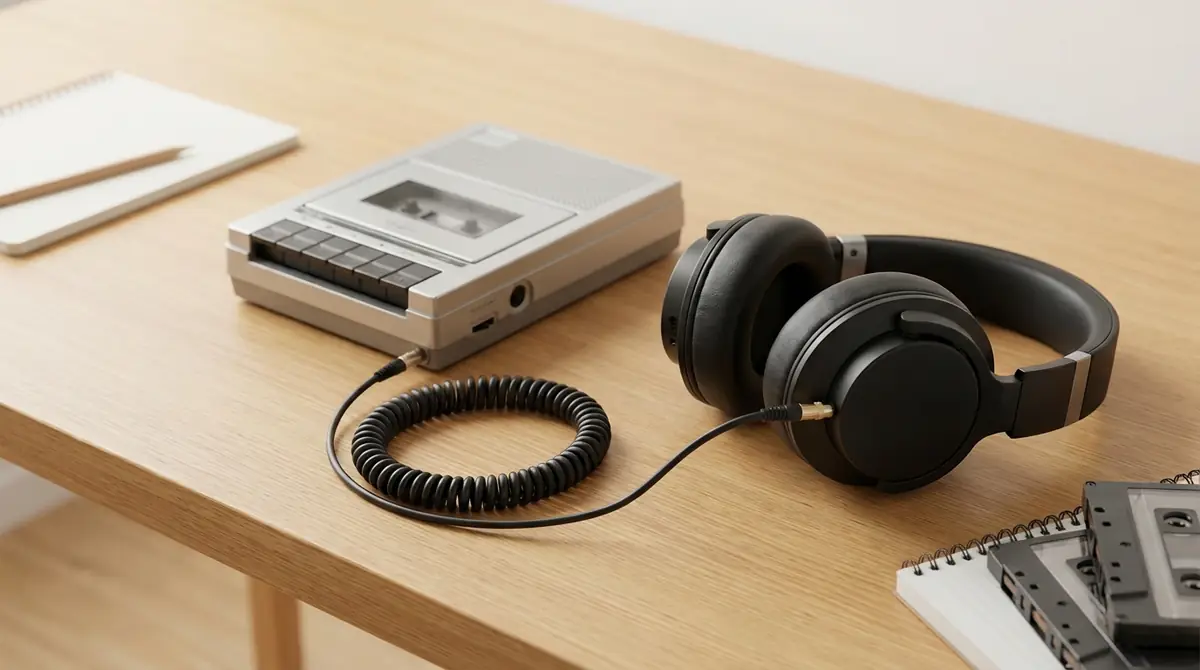 カセットプレーヤーに普通のヘッドホンは使える?基本を解説