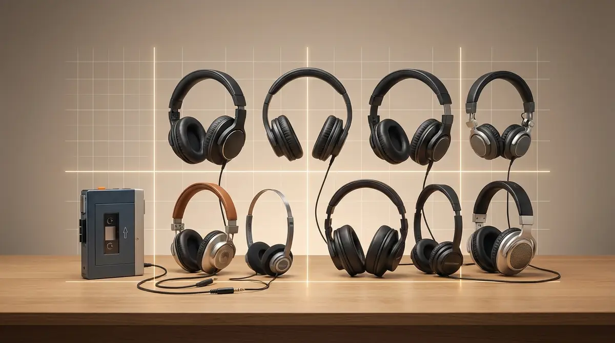 カセットプレーヤー用ヘッドホン比較表|スペック一覧