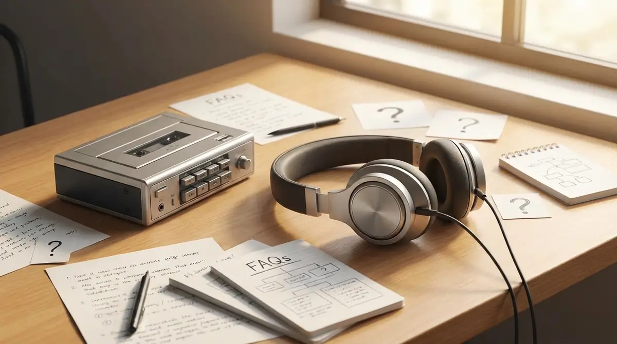 カセットプレーヤーとヘッドホンに関するよくある質問