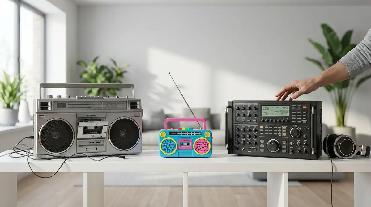 ラジカセ選びで失敗しがちな注意点3つ