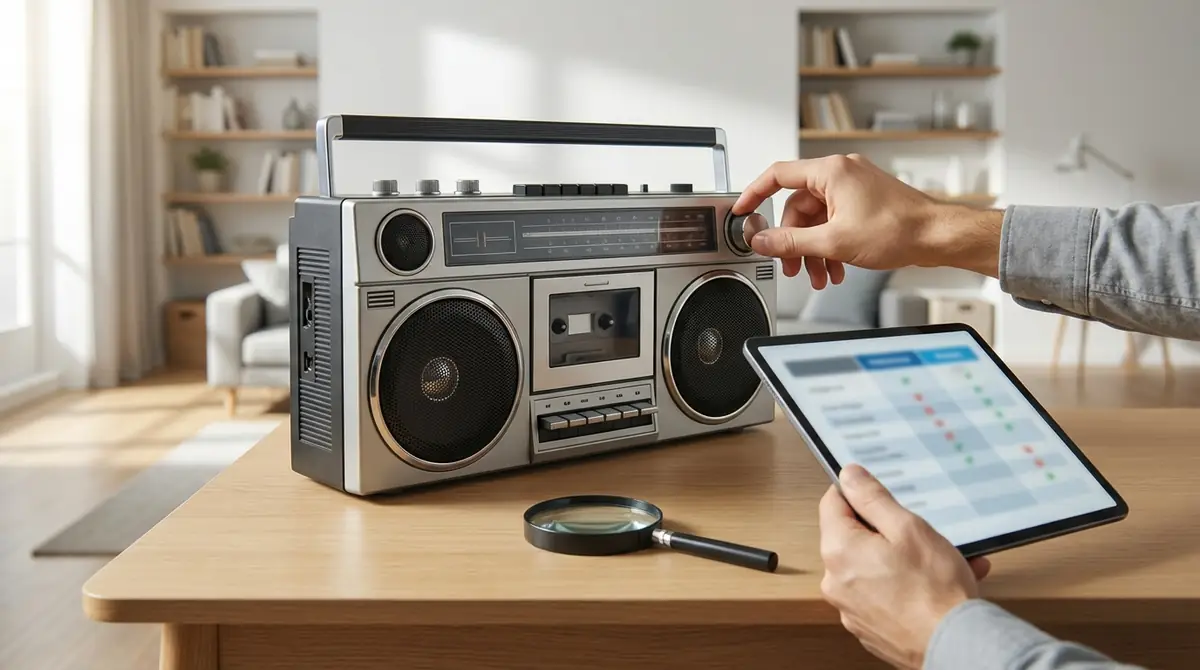 ラジカセ購入前に確認すべき注意点