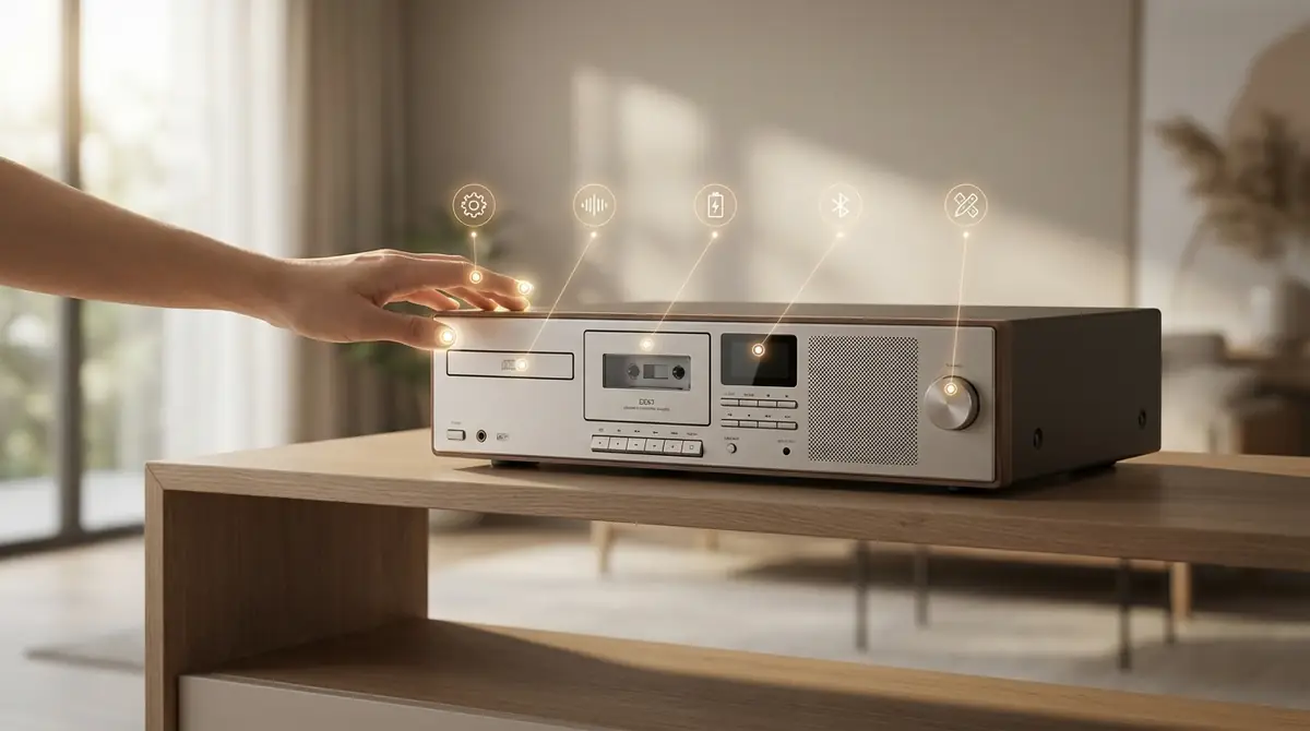 CDラジカセの選び方｜失敗しない5つのチェックポイント