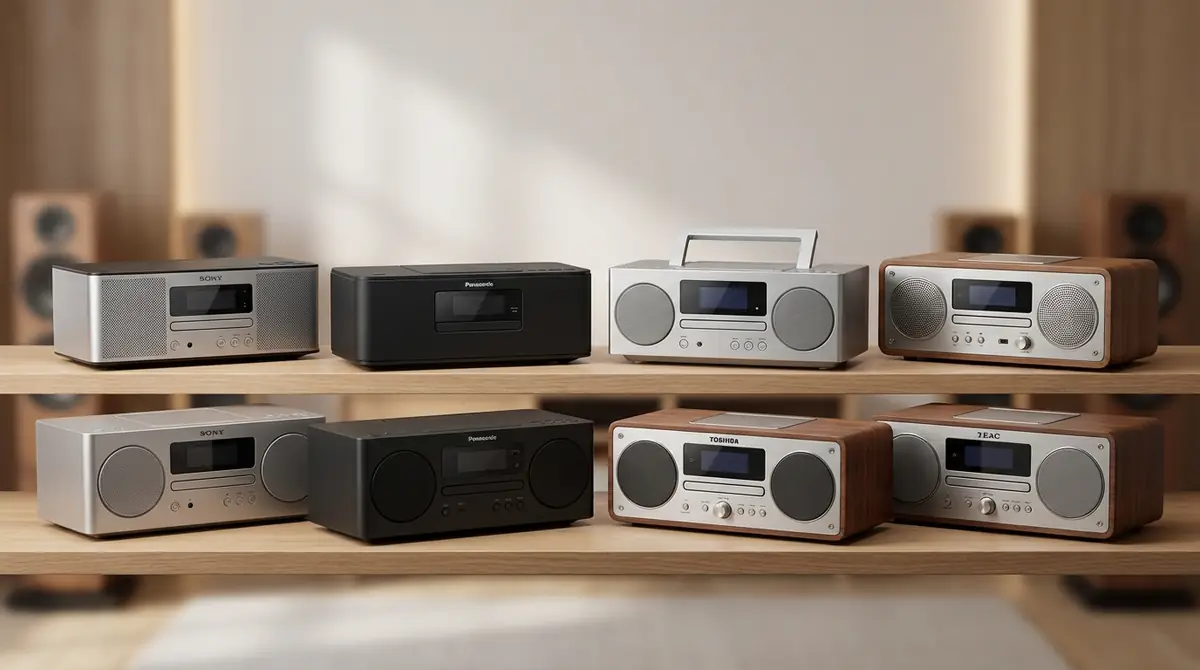 【メーカー別】CDラジカセの特徴と評判を比較