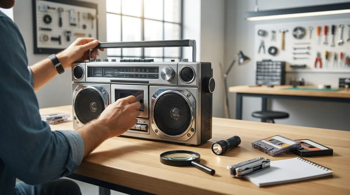 ビッグラジカセを中古で買う前に確認すべきこと