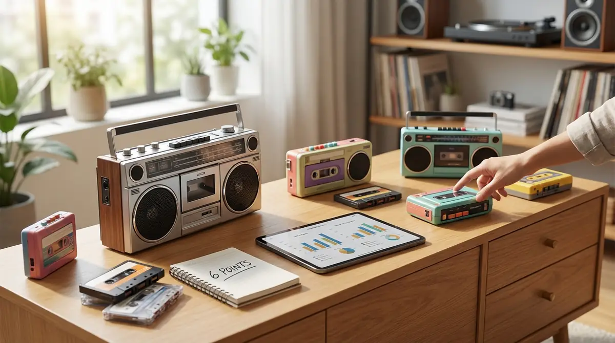 失敗しない小型ラジカセの選び方6つのポイント