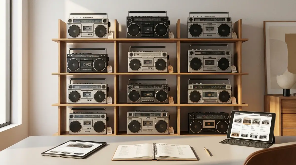 中古ラジカセの価格相場と購入先一覧