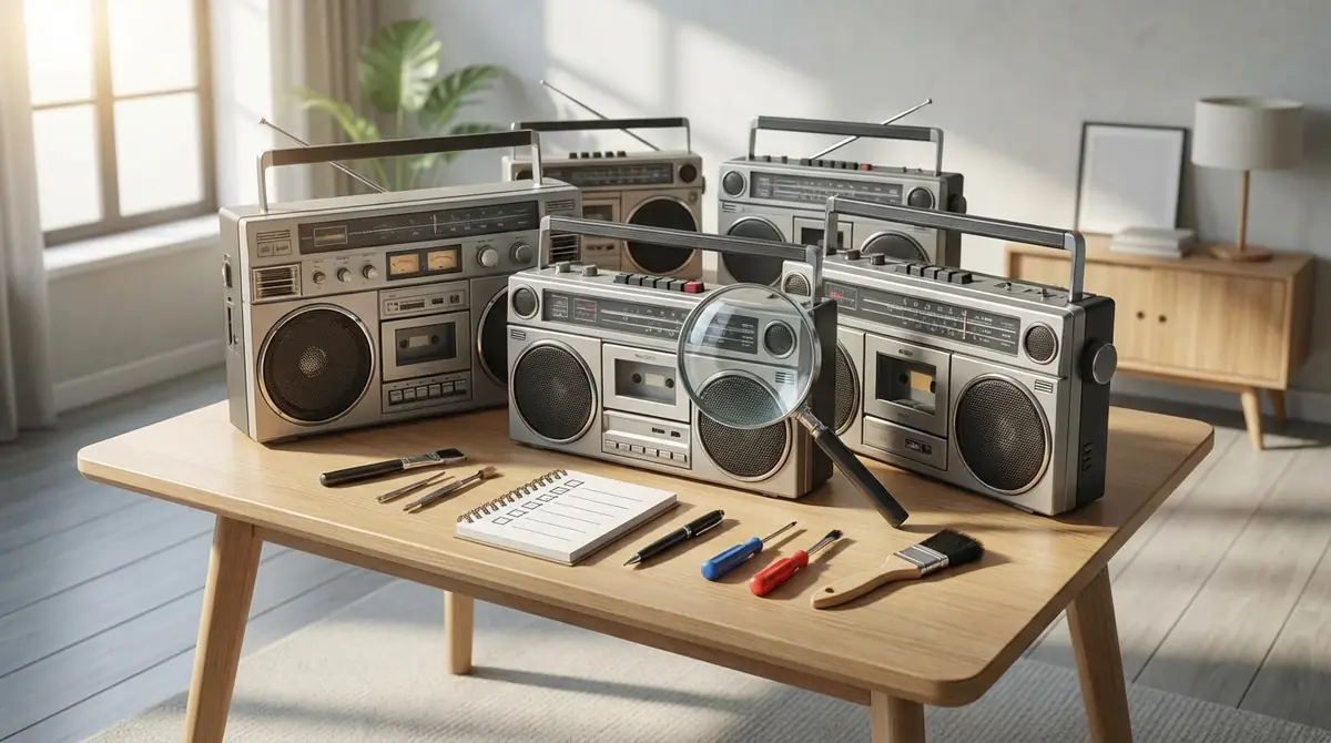 失敗しない中古ラジカセの選び方【10のチェックポイント】