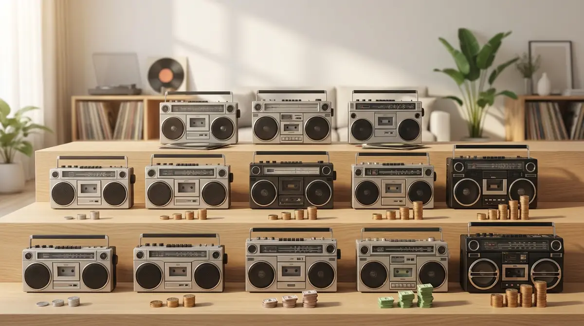 【価格帯別】予算で選ぶ中古ラジカセおすすめ