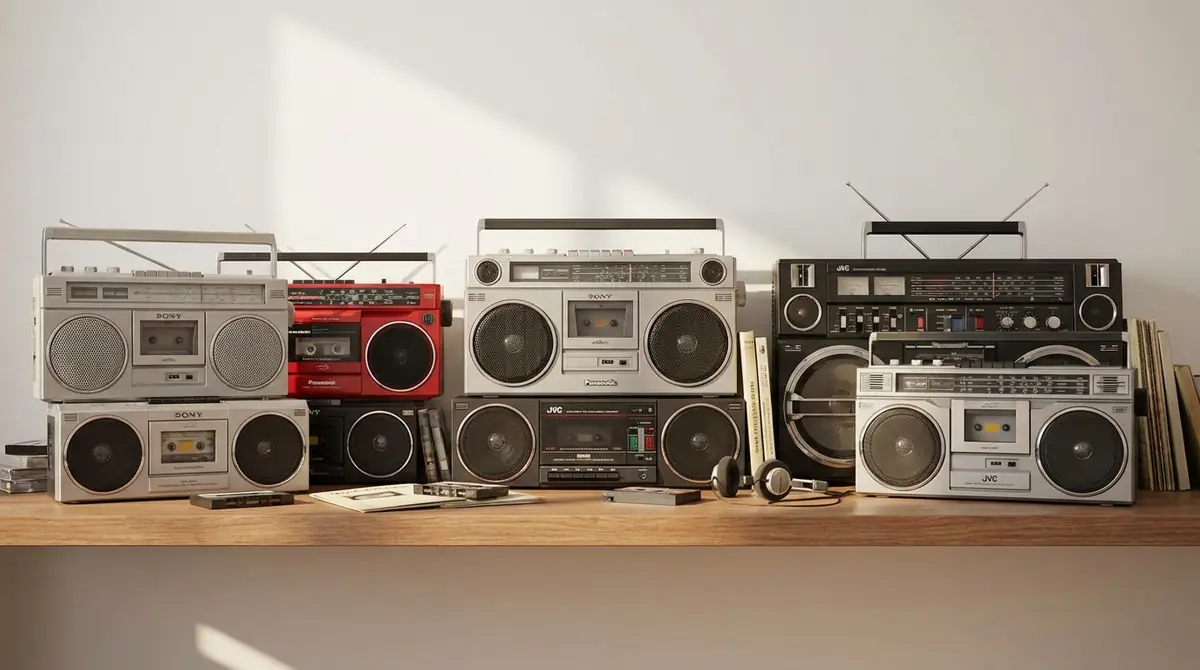 【メーカー別】中古ラジカセの特徴とおすすめ機種