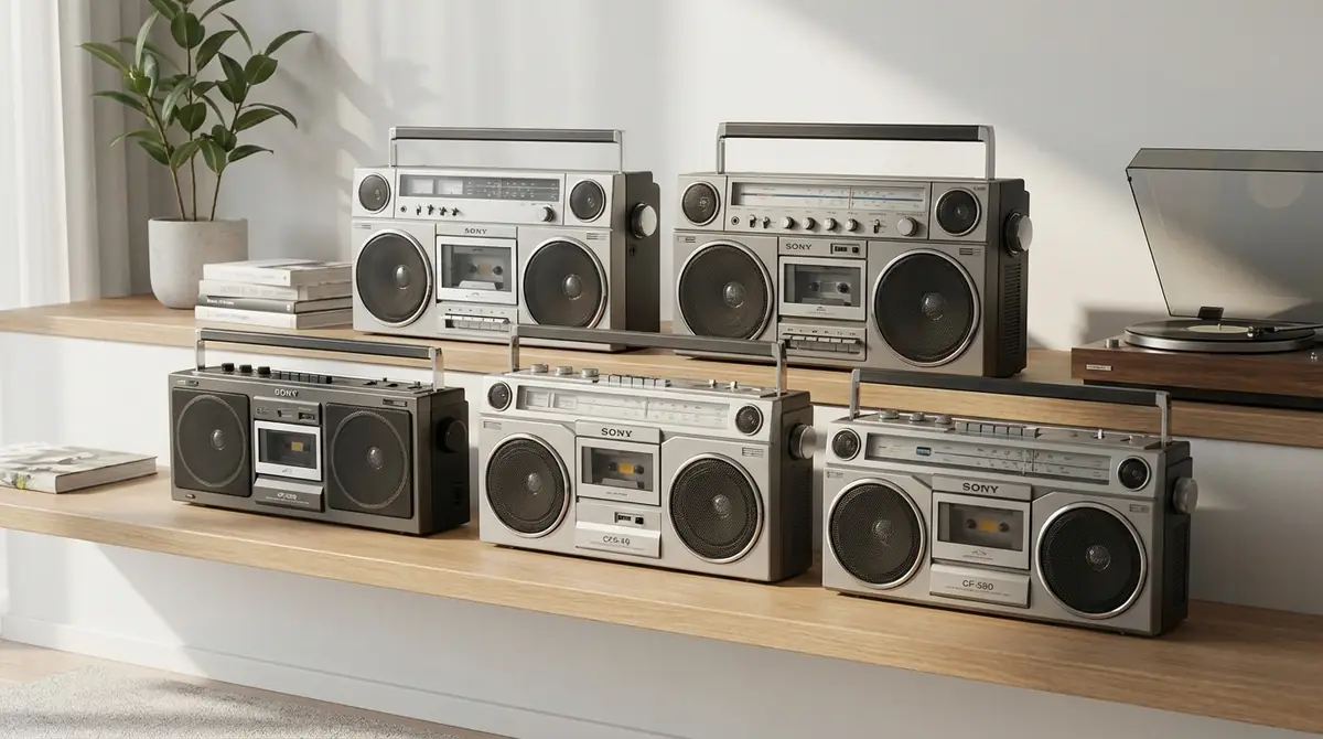 【結論】まず知っておきたいSONYラジカセ名機ベスト5