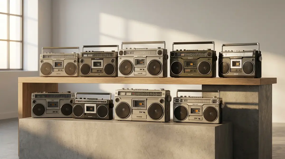SONYラジカセ名機10選|型番・特徴・評価を徹底解説