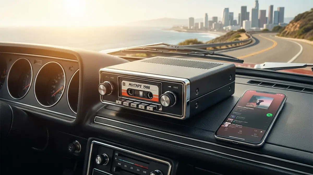 カーカセットプレーヤーとは？今も人気が続く理由