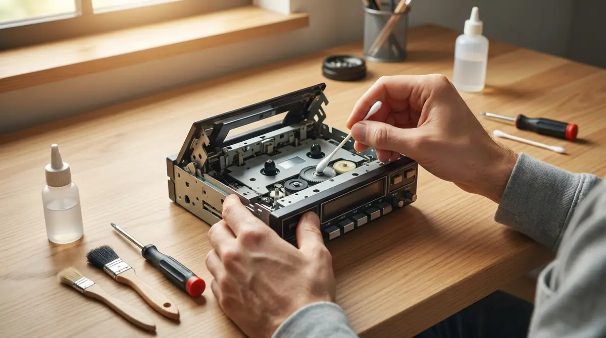 カーカセットプレーヤーのメンテナンス方法