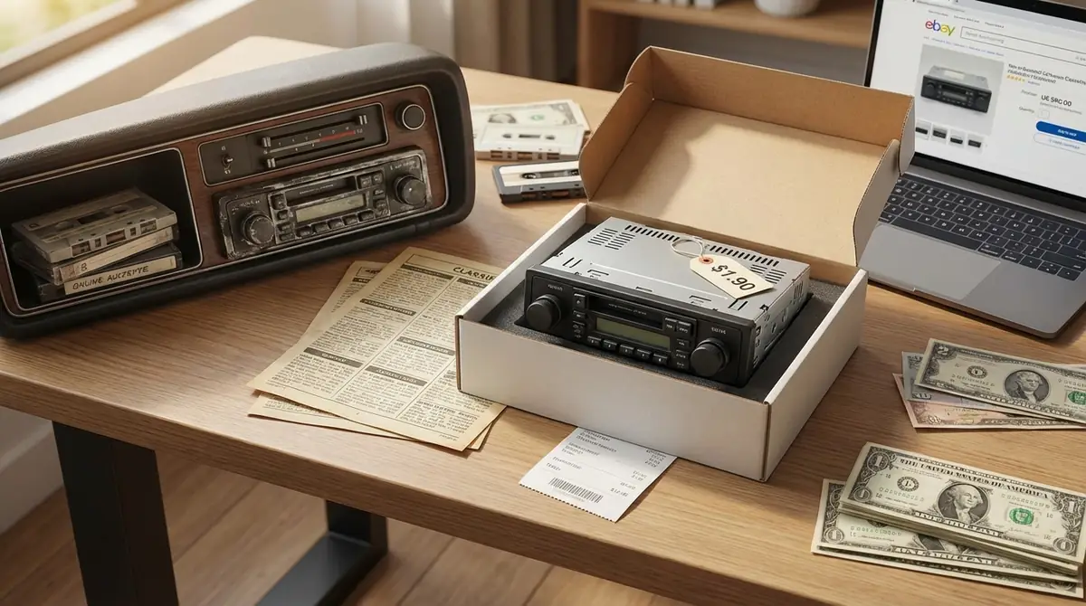 カーカセットプレーヤーの入手方法と相場【中古・新品】