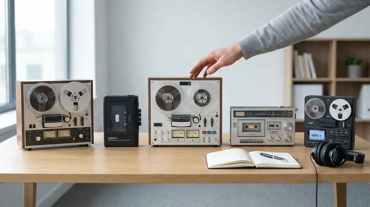失敗しないテープレコーダーの選び方【5つのポイント】