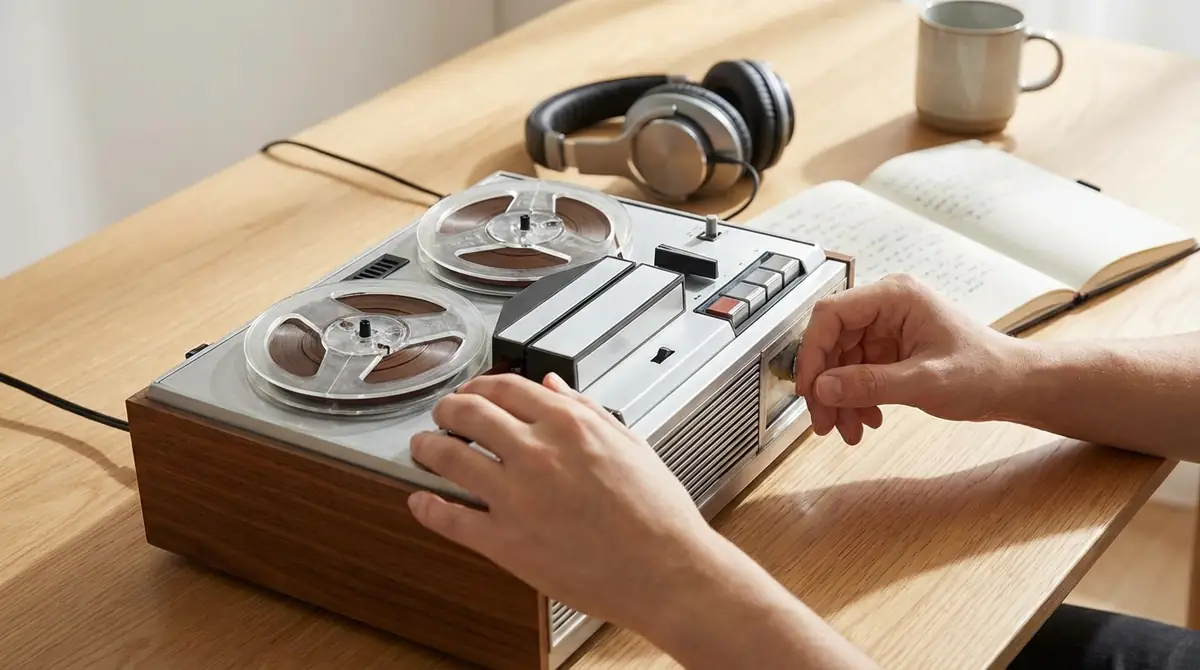 テープレコーダー購入後の基本的な使い方