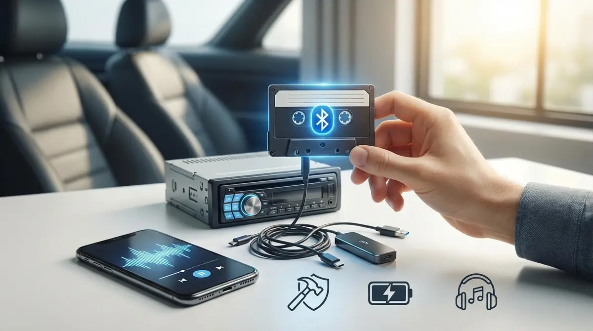 カセットアダプターBluetoothの選び方｜失敗しない5つのポイント