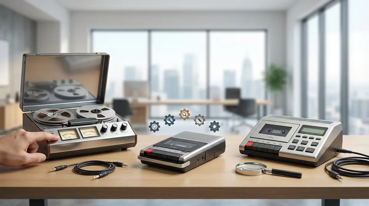 失敗しないテープレコーダーの選び方5つのポイント