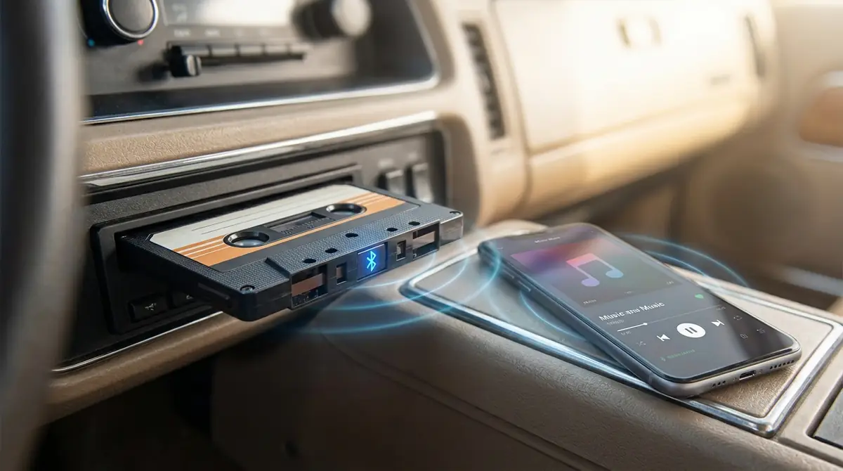 カセットアダプターBluetoothとは？仕組みをわかりやすく解説