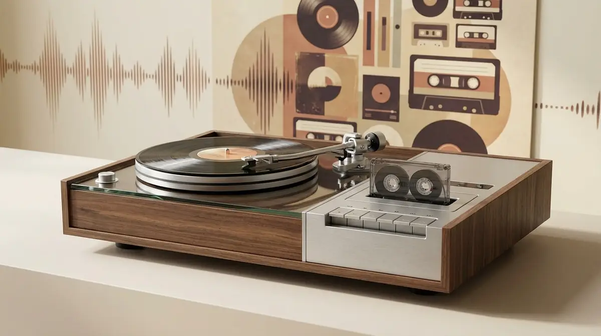 マルチプレーヤーとは?レコード・カセットを1台で再生できる仕組み