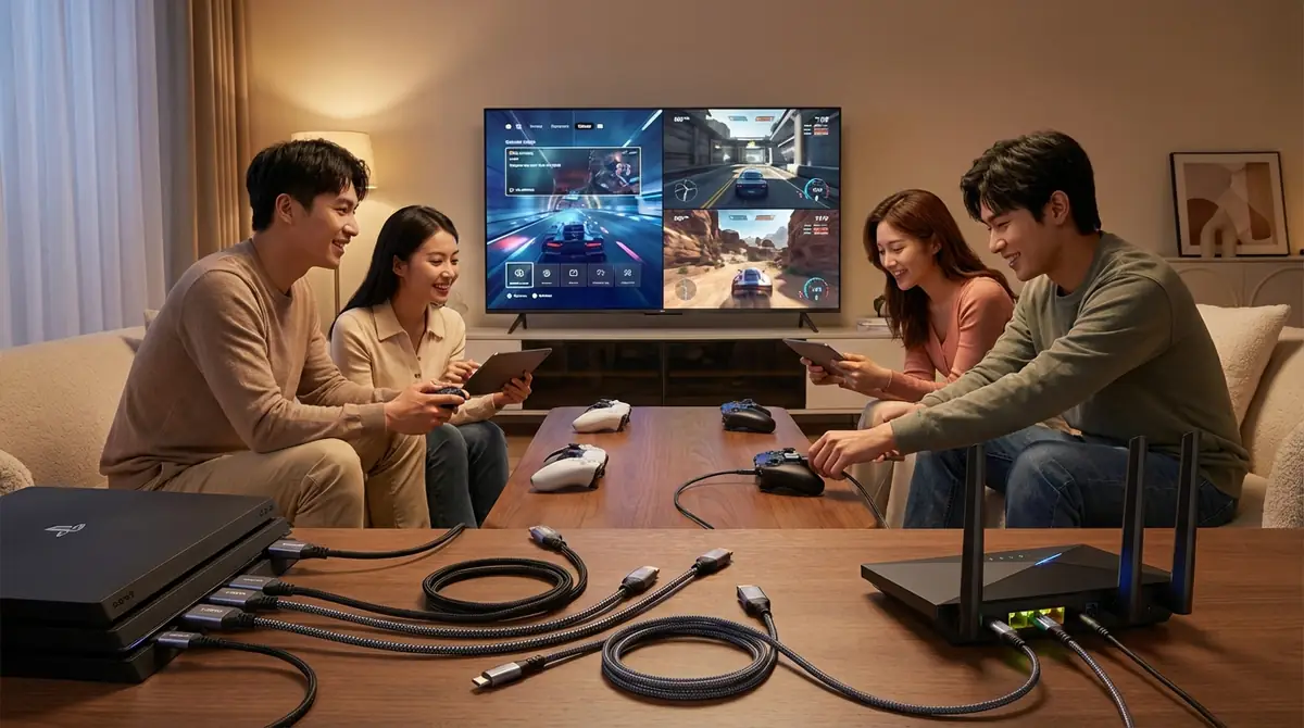 マルチプレーヤーの基本的な使い方と接続方法