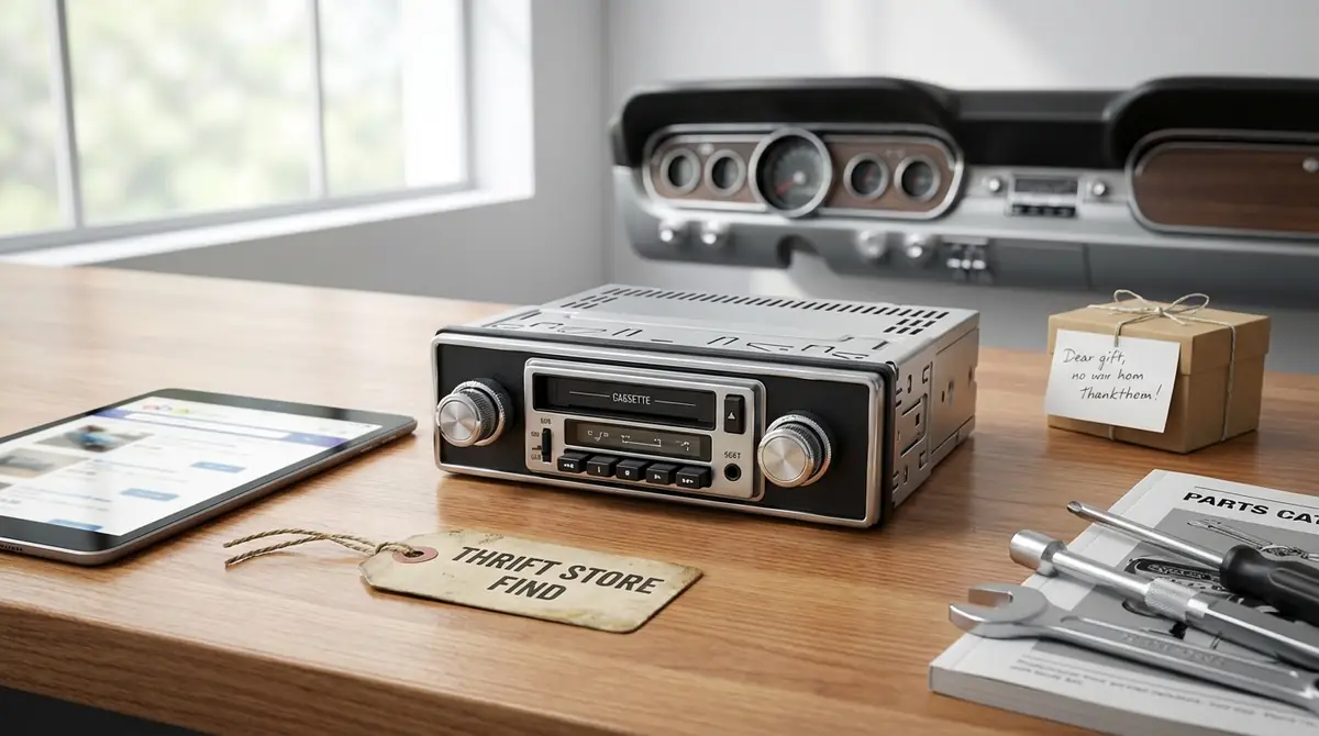 カーカセットプレーヤーを入手する4つの方法