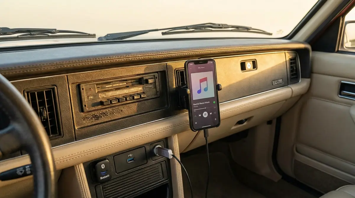 カーカセットプレーヤーの代わりになる3つの代替手段