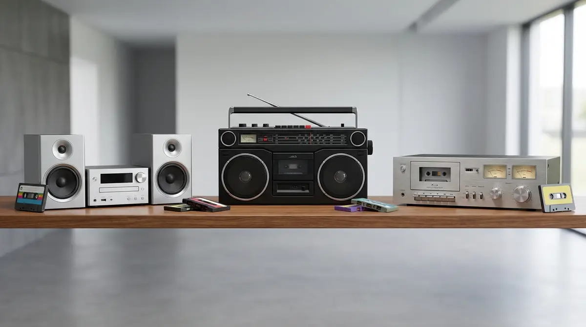 カセット再生機器の種類と特徴【ミニコンポ・ラジカセ・単体デッキ】