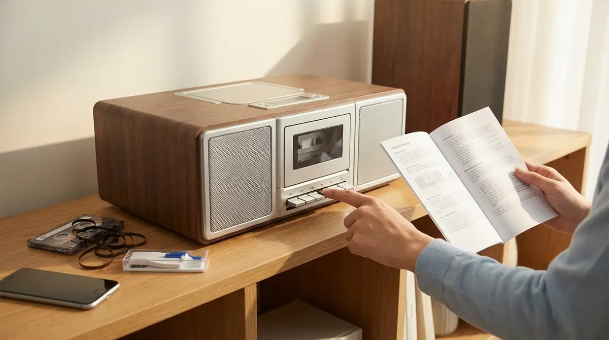 カセット付きミニコンポのよくある質問