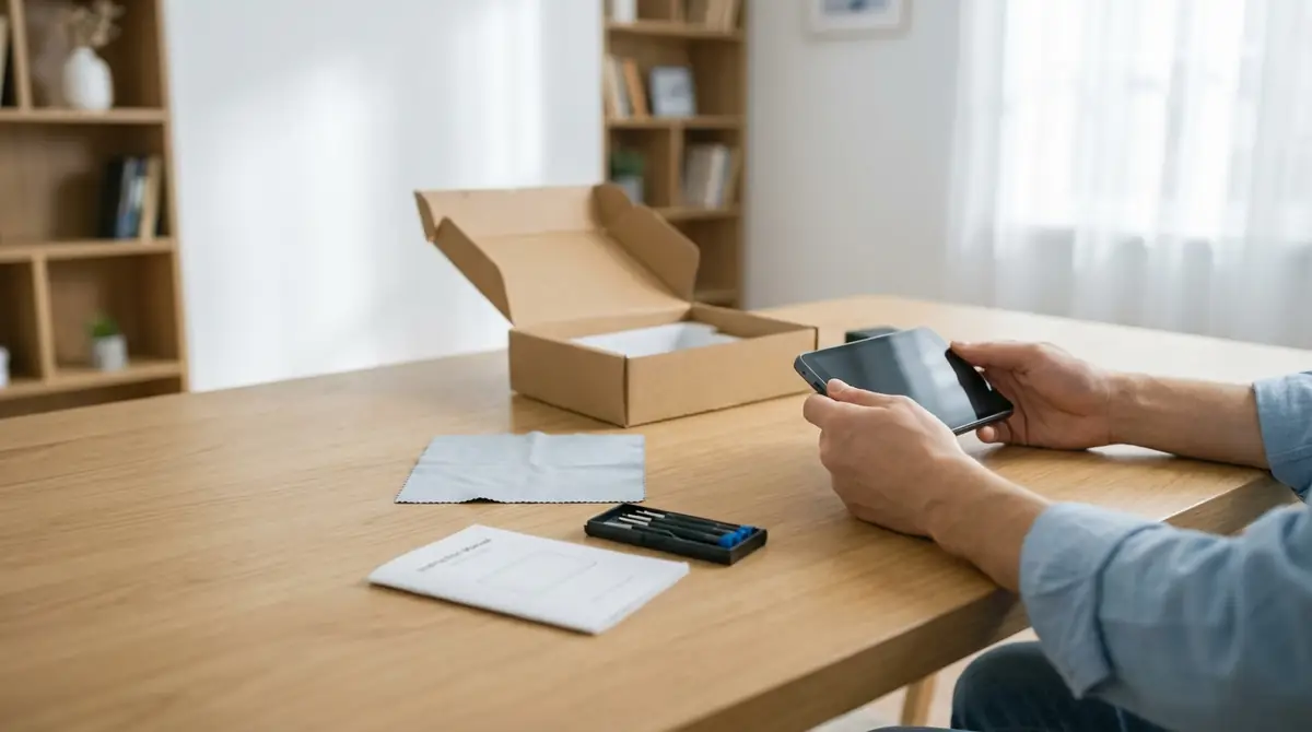 届いたらやること|動作確認とセルフメンテナンス