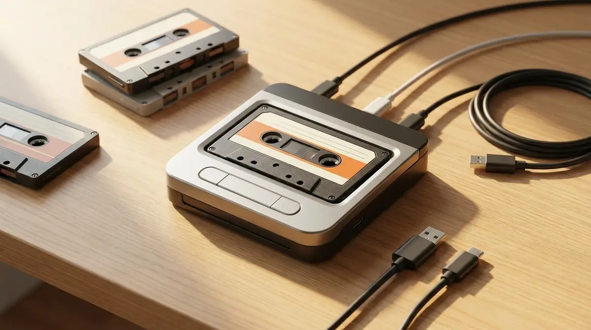 カセットテープ変換プレーヤーとは？仕組みと種類を解説