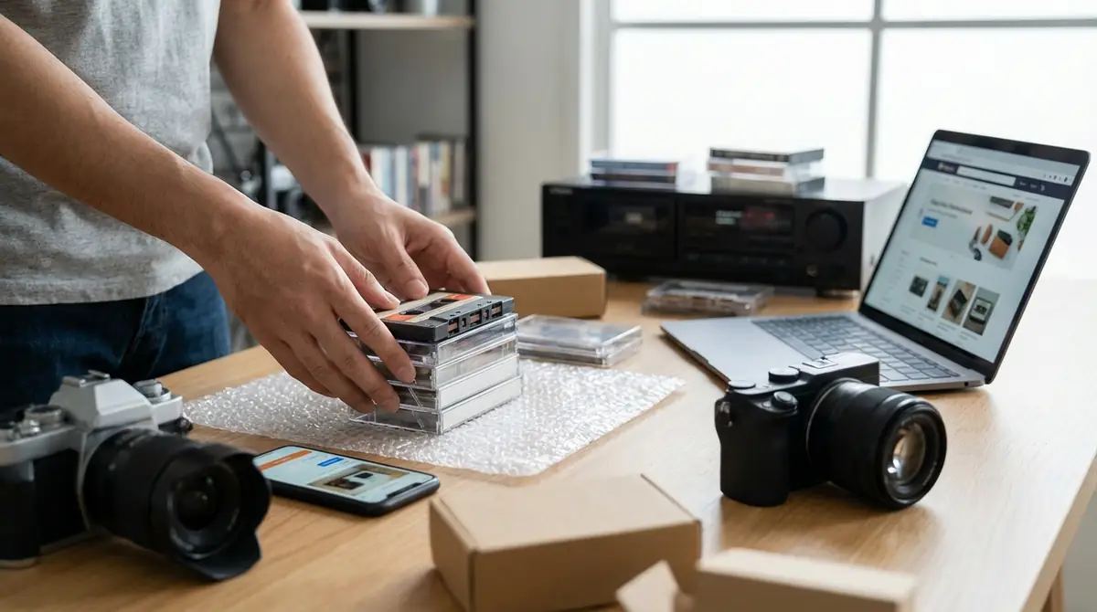 カセットテープをヤフオクに出品する7ステップ