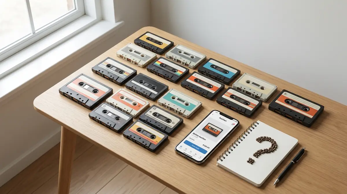 カセットテープのヤフオク出品でよくある質問