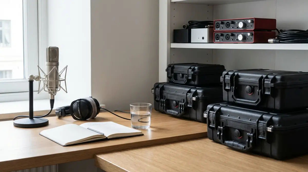 購入後に知っておきたい録音前の準備と保管方法