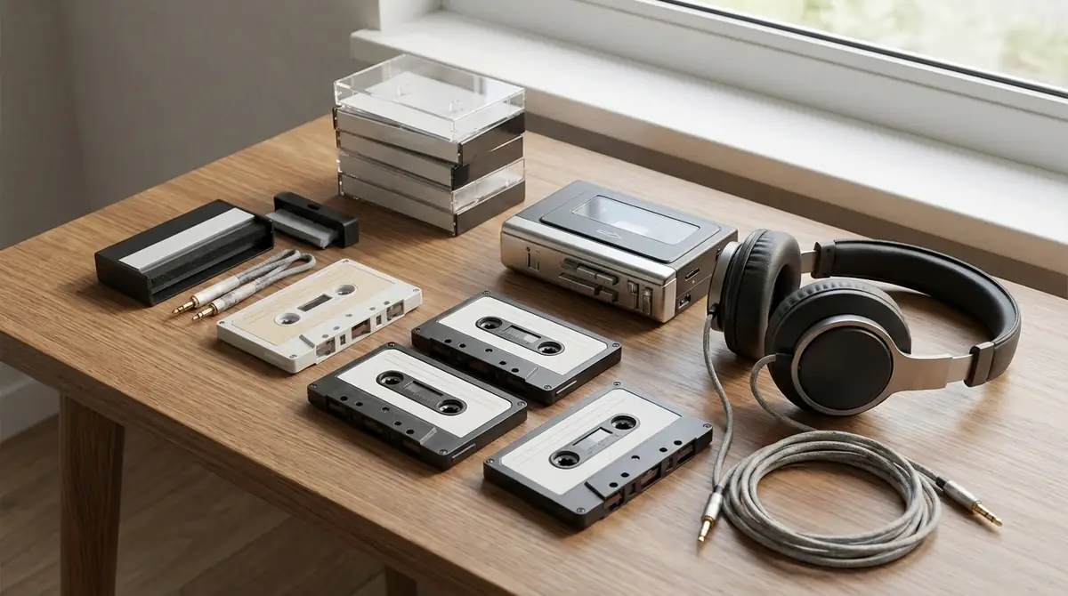 カセットテープと一緒に揃えたい関連アイテム