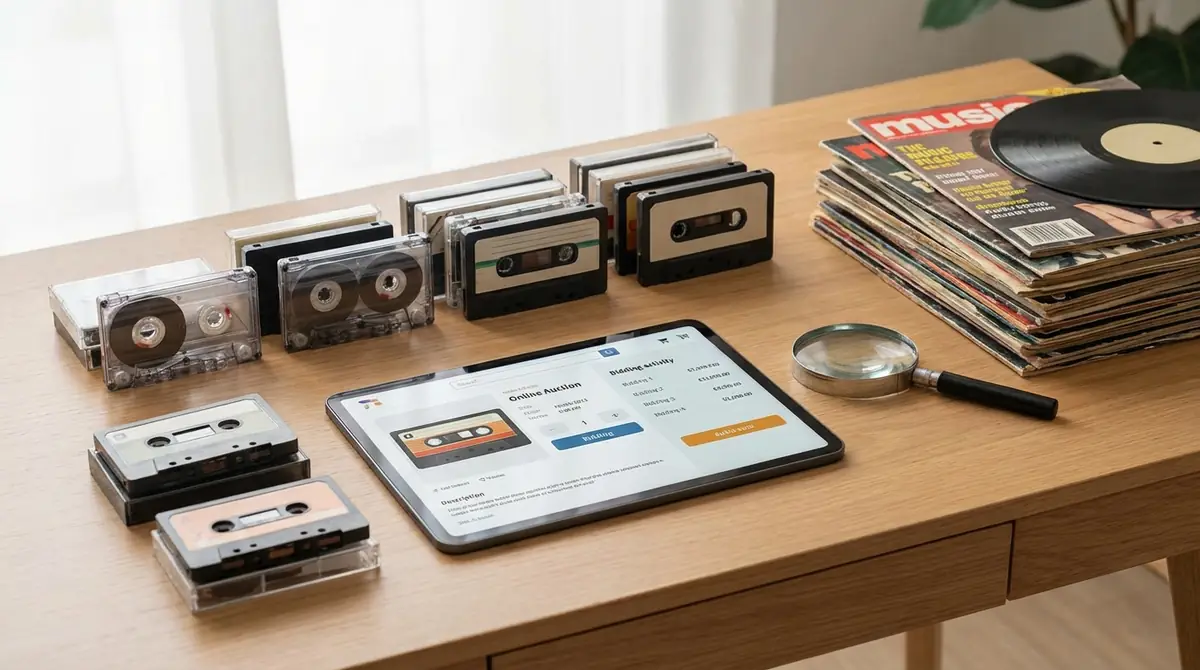 カセットテープはヤフオクで売れる？需要と相場を徹底解説