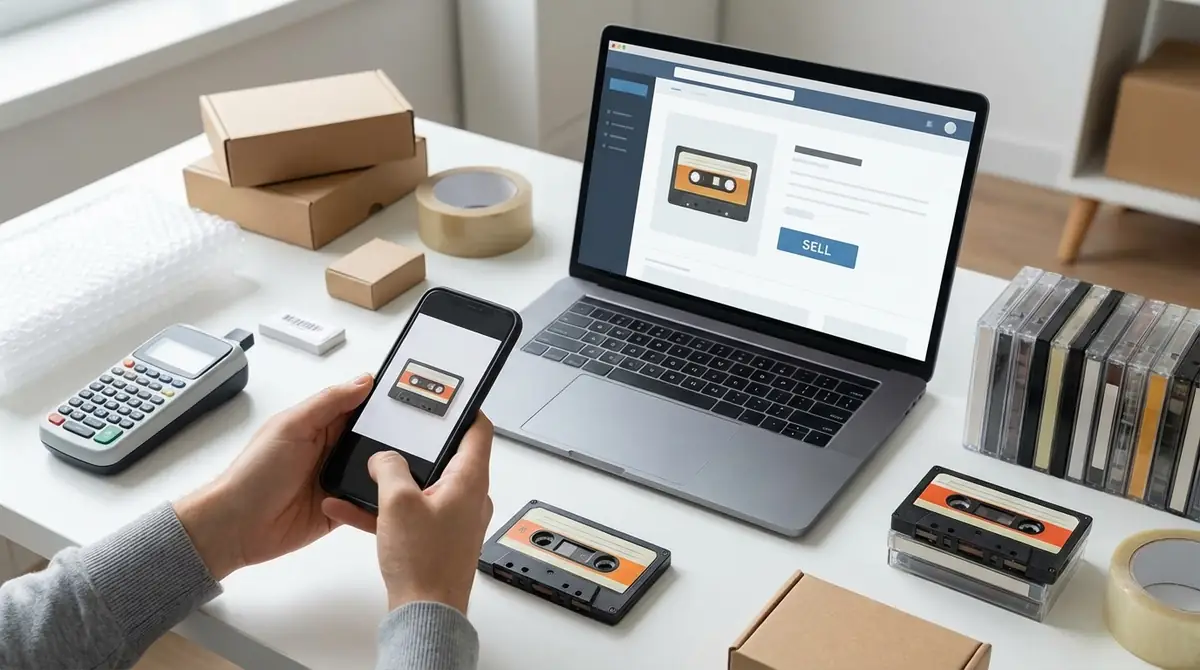 ヤフオクでカセットテープを出品する方法【7ステップ完全ガイド】