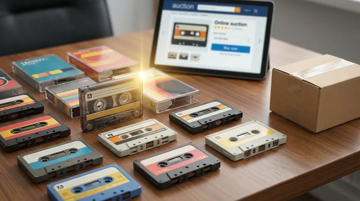 カセットテープをヤフオクで高く売る5つのコツ