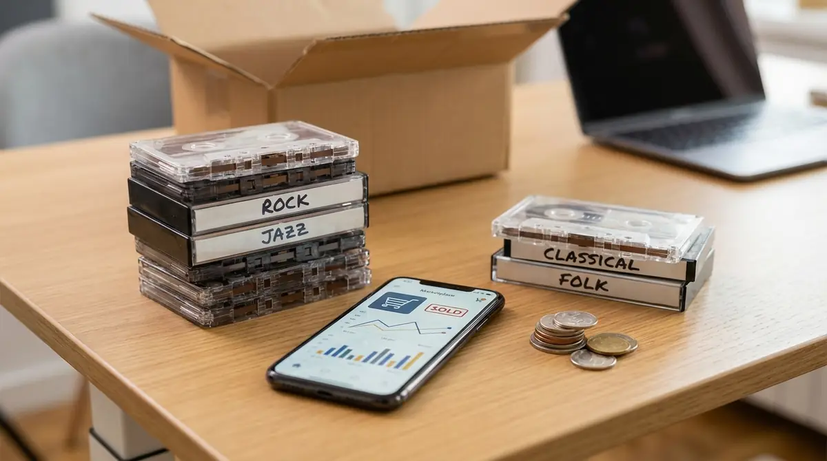 【結論】カセットテープはメルカリで売れる｜ジャンルによって価格差あり