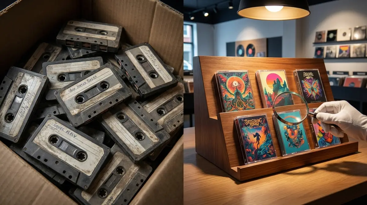 売れるカセットテープ・売れないカセットテープの見分け方